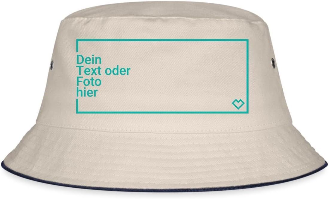 Fischerhut — personalisierbar