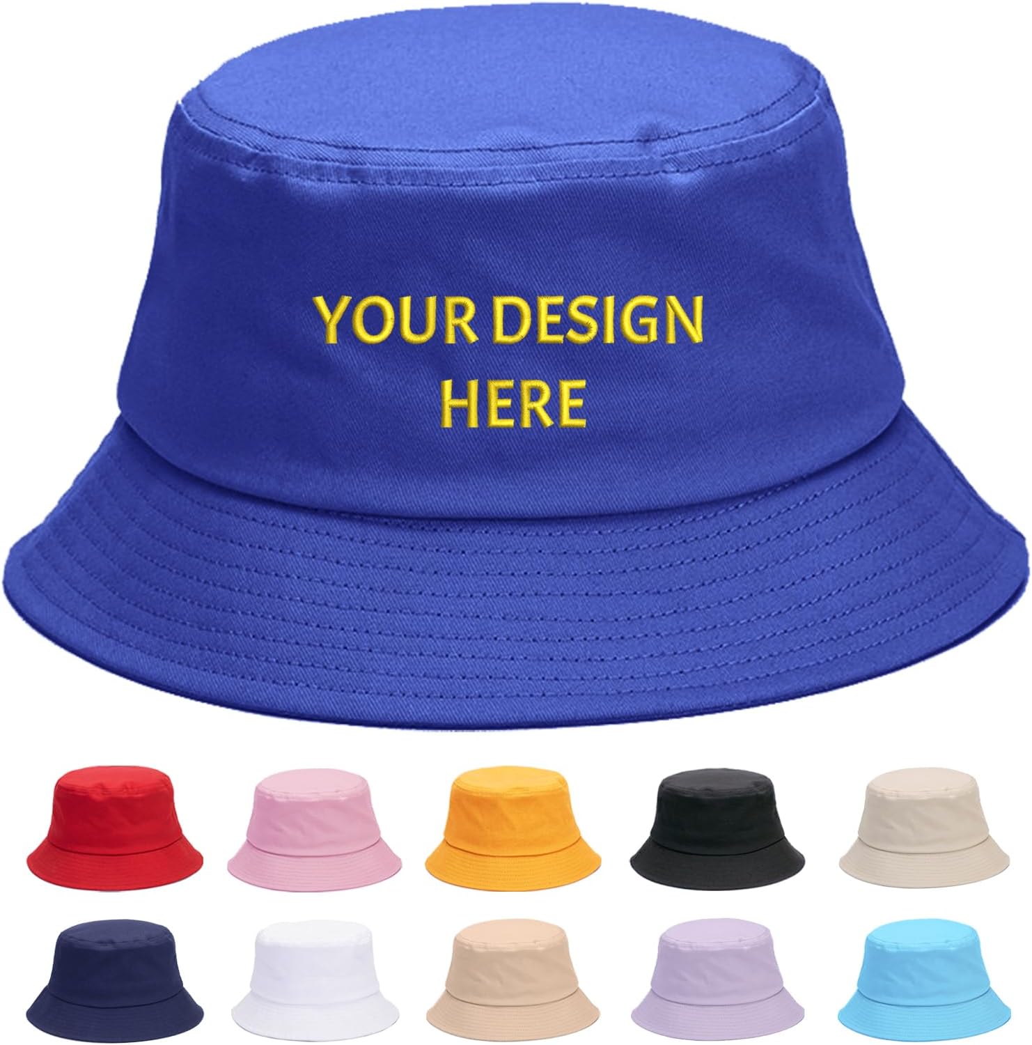 Fischerhut – unisex, personalisierbar