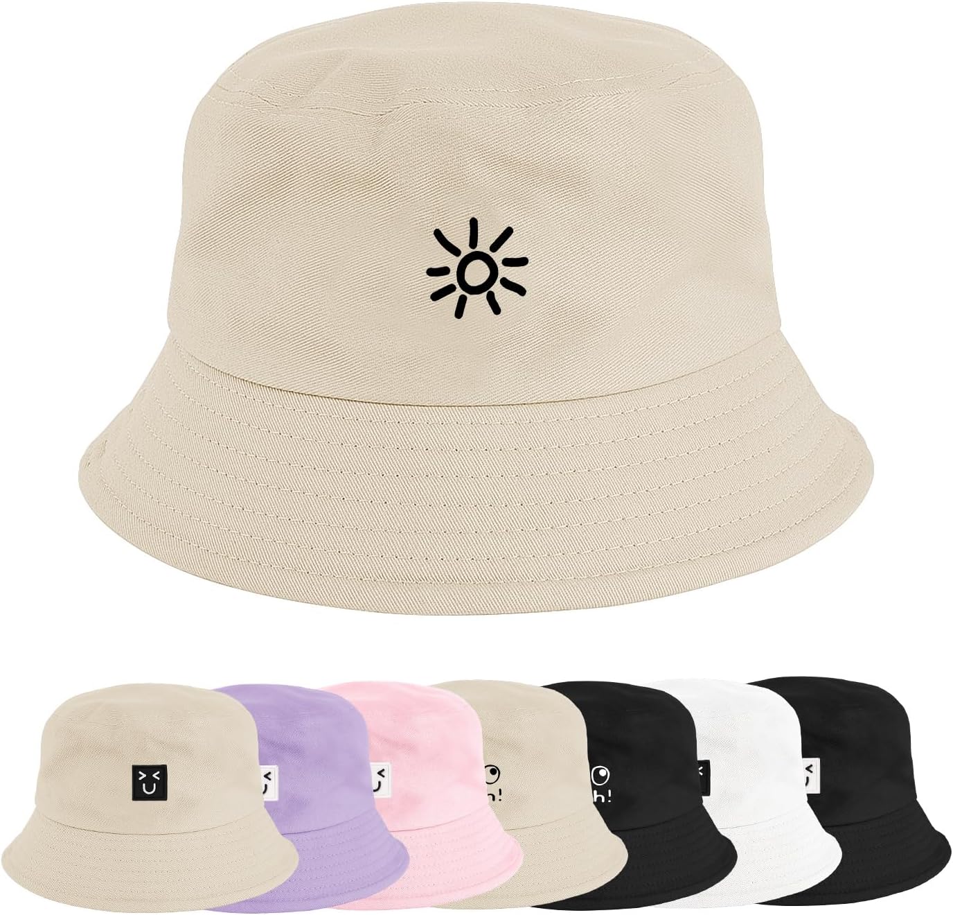 Fischerhut – unisex, bestickt